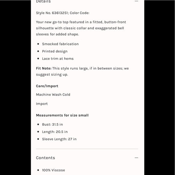 NWT Free People Amelia Printed Blouse Bell Sleeve Blouse $138 Size L - Picture 2 of 16